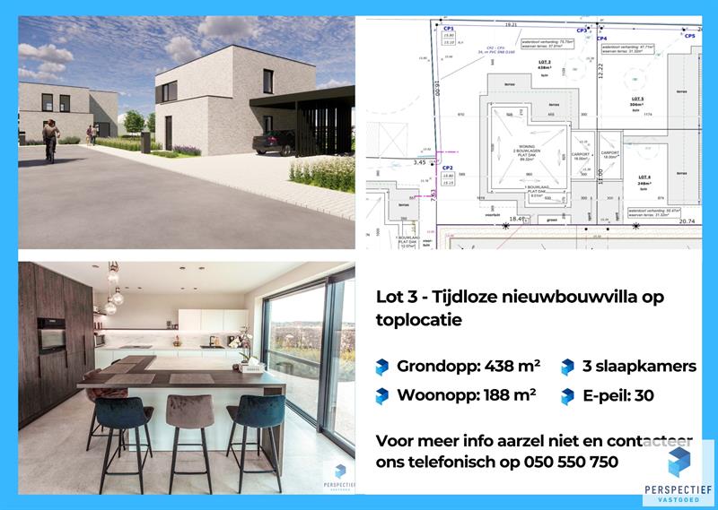 LOT 3 -  Luxueus en energieneutraal 3-slaapkamer nieuwbouwwoning met tuin - 2