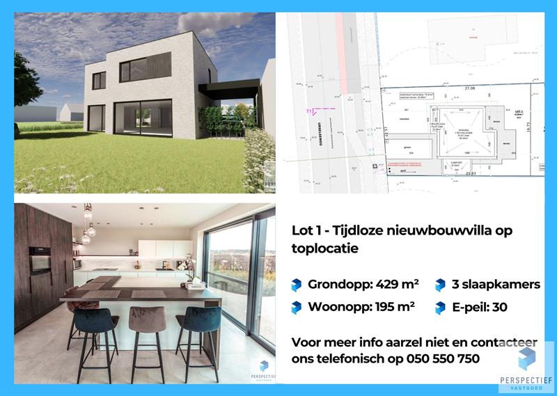 LOT 1 -  Luxueus en energieneutraal 3-slaapkamer nieuwbouwwoning met tuin - 1